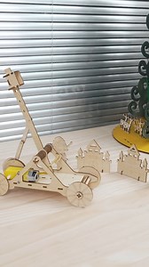 DIY Wooden Catapult ⚔️ | Building a Functional Catapult with the AlgoLaser Laser Engraver Get ready for a fun and educational project! In this video, we're building a Wooden Catapult using the AlgoLaser Laser Engraver! 🏹✨ Follow along as we design, laser cut, and assemble a fully functional catapult from plywood. Perfect for history buffs, engineering enthusiasts, or anyone looking for an exciting DIY challenge! Whether you use it for classroom demonstrations, friendly competitions, or just for