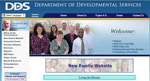 Dept. of Developmental Services Launches Website