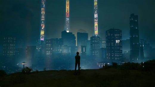 Cyberpunk Night City Observer - LiveWallpapers4Free.com