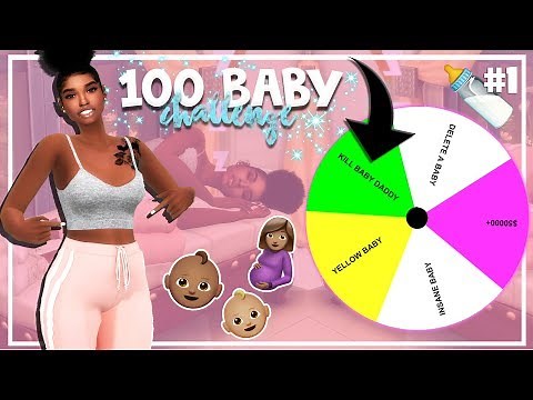 SIMS 4 100 BABY CHALLENGE with A TWIST #1 *NEW LP*