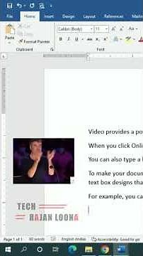 Create a Paragraph For Formatting Practice in MS Word| Typing Practice | #msword