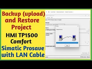 Siemens TP 1500 Comfort HMI Program Backup ।।TP 1500 Comfort HMI Program Software upload download