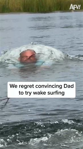 9.8M views · 22K reactions | Practice makes perfect, Dad! 藍 #afv #fail #funny | America's Funniest Home Videos | Facebook