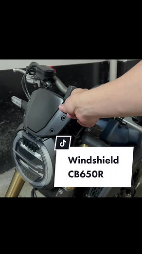 Customized Windshield for CB650R Neo Sport Naked Bike