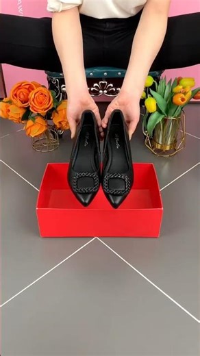 Elegant Spring New Flats Comfortable, Versatile NewStock Shoes #shortsfeed