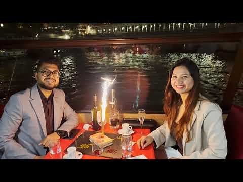 Romantic Anniversary Celebration | Paris | Bateaux Mouches Dinner Cruise| Seine River cruise