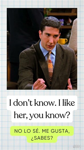 Learn English with Friends 🎬 I know = Lo sé