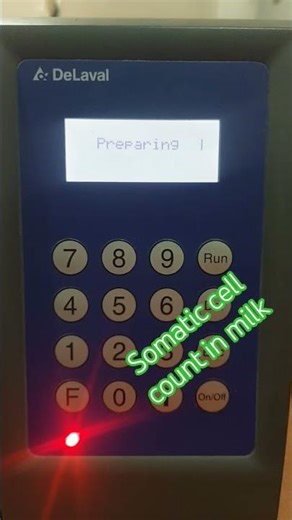 Somatic cell count in raw milk #viralvideo #milk #quality #cow #cattleworld #shorts #shortvideo