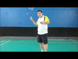 周教練 羽球教室1.1－正手發長球 (Coach Chiu badminton trainning/class - lesson 1.1)