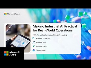 Making industrial AI practical for real-world operations with adaptive cloud