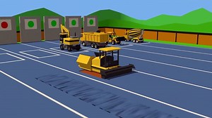 Exposition de Machines de Construction | #Excavatrice, Camion, Rouleau compresseur, bétonnière pour 