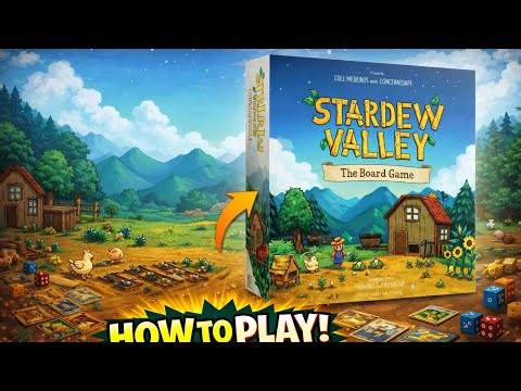 How to Play Stardew Valley: The Board Game | Beginner Guide & Rules Explained