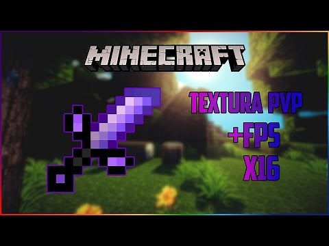 MINECRAFT: MELHOR TEXTURA PVP 1.8.9 +FPS