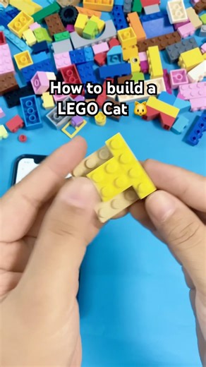 How to build a LEGO Cat with Brickify! 🐱