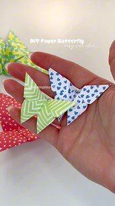 DIY Paper Butterfly 🦋 #diy #craft #origami #butterfly | Warmplacee