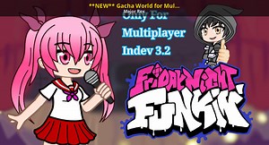 **NEW** Gacha World for Multiplayer Mod for Friday Night Funkin' | FNF Mods