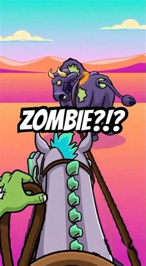 Cartoon Rodeo Gone Wrong… Until It Doesn’t 😳🐂