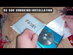 Sapphire NITRO+ RX 590 GME Special Edition Unboxing and Installation