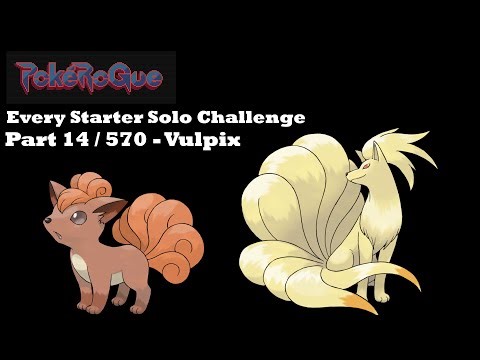 PokeRogue Solo Pokemon Challenge 14/570 - Vulpix Line