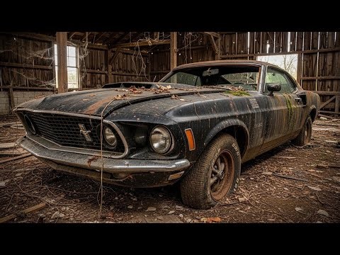 ASMR Car Restoration! Full Restoration 1969 Ford Mustang Fastback from Disrepair!