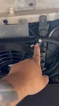3rd gen 4runner transmission cooler spal fan install #3g4r #3rdgen4runner #offroad #toyota #tacoma