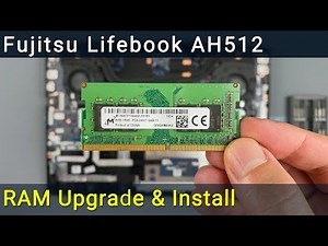 Fujitsu Lifebook AH512 (AH531) RAM Upgrade & Install: Step-by-Step DIY Guide