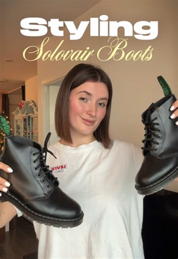Cómo estilizar botas Solovair con estilo