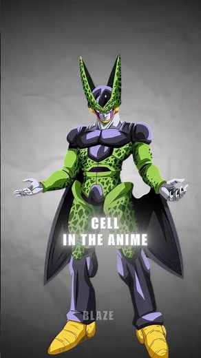 Cell vs Cosmic Armour Superman 💀 #dragonball #anime #animecommunity #goku #shorts