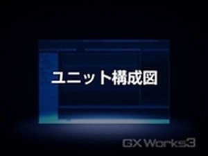 MELSOFT GX Works3 操作説明② ユニット構成図
