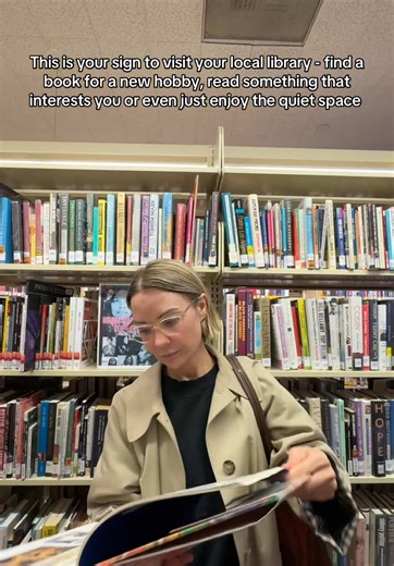 Going to the library is good for the soul 🥹 #librarytiktok #booktok #hobby
