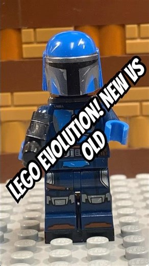 Lego minifgure evolution, soldiers new versus old. ￼