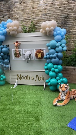 Noah’s Ark - Noah turns 2! #birthdayparty #gardenparty #2ndbirthday #tiktokparty #partyvibes #noahsark