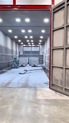 506K views · 4.1K reactions | $1 million sandblasting booth. #powdercoating #sandblasting #mediablasting | Steve Nelson Jr. | Facebook