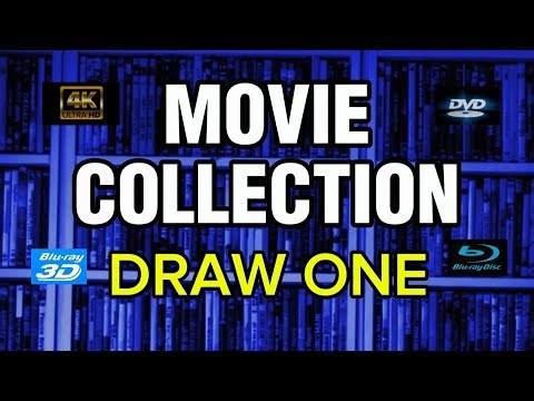 4K UHD Blu-ray & DVD COMPLETE Collection Tour | DRAWER 1 - Movie Showcase