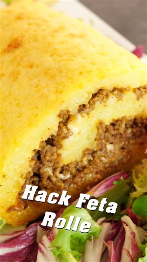 Hackfleisch Feta-Strudel aus Kloßteig 😍