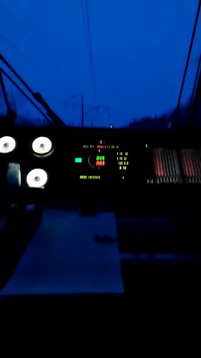 Exploring Train Cabin Interior at Night