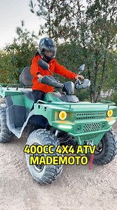 10K views · 118 reactions | 400cc 4x4 4 wheeler water cooler engine max speed 80km/h 2W and 4W can change, Off road all terrain vehicle, 4X4 ATV factory, four wheeler motorcycle #4x4 #quad #atv | Yang Emily | Facebook