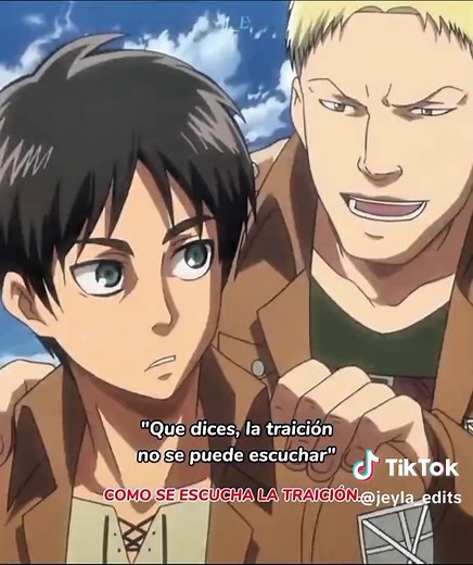 La traición en Attack on Titan: Reiner y Bertholdt