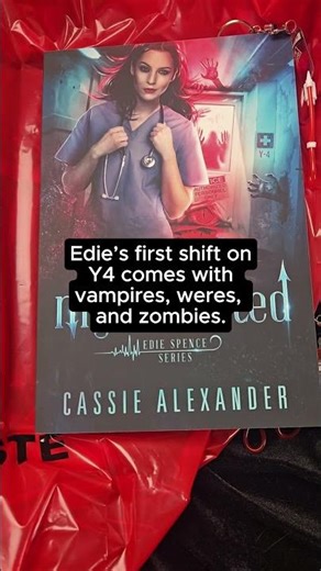 Nightshifted book by Cassie Alexander | Paranormal ER with Vampires, Weres & Zombies y #vampires