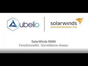 SolarWinds RMM - L'option Surveillance Réseau