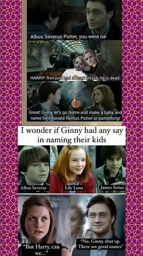 Harry Potter and the Terrible Baby Names 😂#harrypotter #funnymemes #memes #shorts