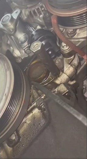 How to replace balance shaft cover on Bmw B48 engine #Bmw #replace #balanceshaft #cover #shorts #diy
