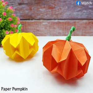 25K views · 660 reactions | Watch How to Make Paper Pumpkin Step by Step. DIY Easy Paper Toys For Kids.  | Creative Art & Craft Ideas | Facebook