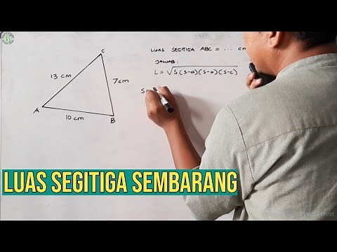 Easy Way to Calculate the Area of ​​Any Triangle