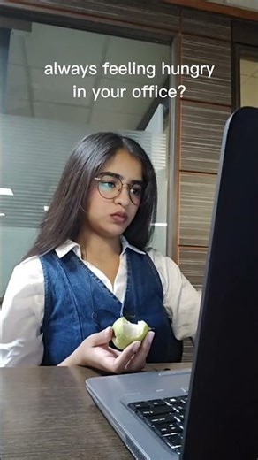 Why do you always feel hungry in the office #office #food #hunger #hangry #diet #logic #health #tips