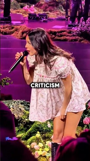 Olivia Rodrigo ADDRESSED baby doll dress drama