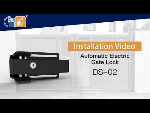 JUJIANG Giant DS-02 Electric Lock For Automatic Swing Gate Opener Motor