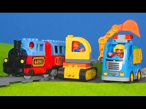 Bagger, Züge, Lastwagen, Abschleppwagen, Spielzeugautos & Kran | LEGO DUPLO für Kinder