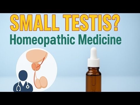 Homeopathic Medicine for Small Testis – Causes & Solutions