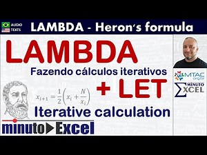 Cálculos Iterativos com LAMBDA + LET (Recursive LAMBDA + LET). Como usar LAMBDA + LET?